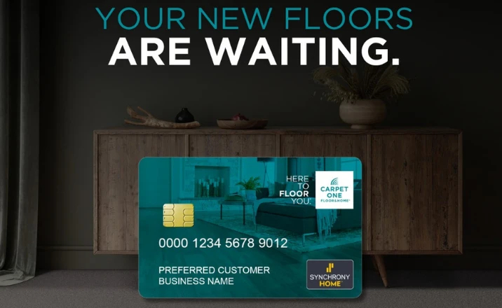 Apply for your Carpet One Credit Card Today!